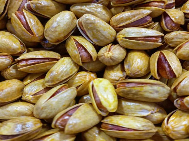 Purchase and today price of pistachio kernel calories