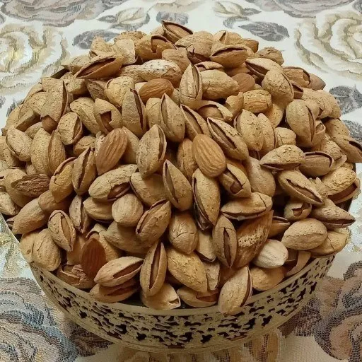 raw bitter almonds nuts