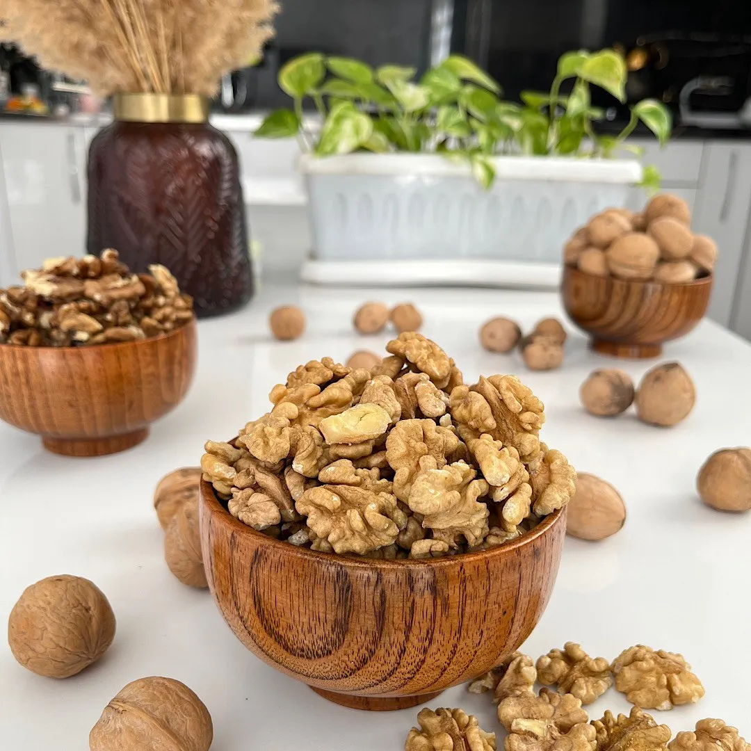 whole unshelled walnuts