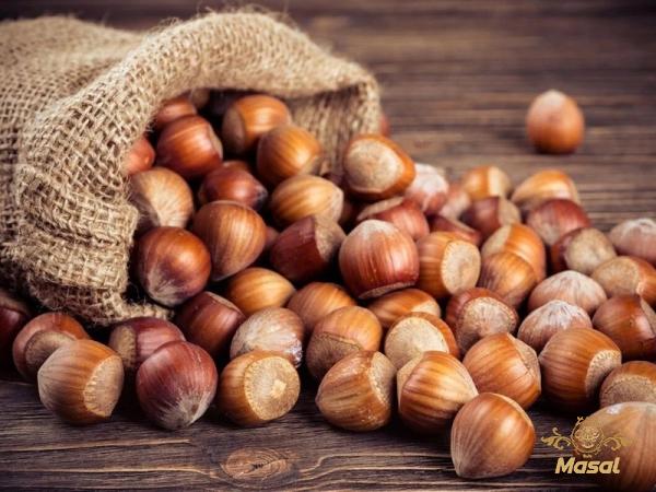 The price of roasted hazelnuts coles from production to consumption